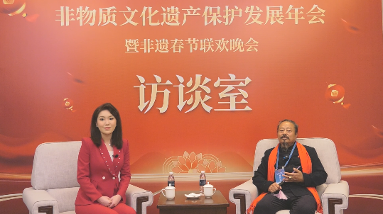 李风起--受邀出席非遗春节联欢晚会