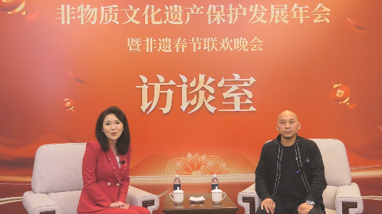 优秀企业家孙先强--受邀出席非遗春节联欢晚会