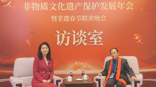 著名书法家郭荣侨--受邀出席非遗春节联欢晚会