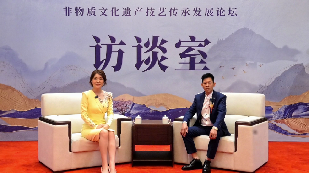 广东佛山顺德和园餐饮创始人周炽森--受邀出席非遗技艺传承发展论坛