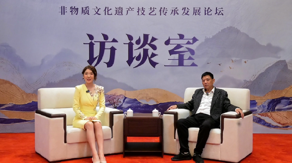 优秀中医药专家蒋步明--受邀出席非遗技艺传承发展论坛